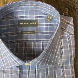 New Michael kors long sleeve dress shirt